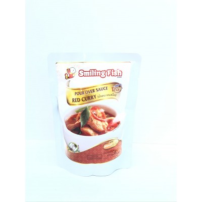 Smiling Fish Pour Over Red Curry Sauce 250g