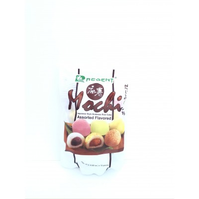 Regent Mochi Japanese Style Glutinous Rice Cake - Assorted Flavoured - 24g x 10