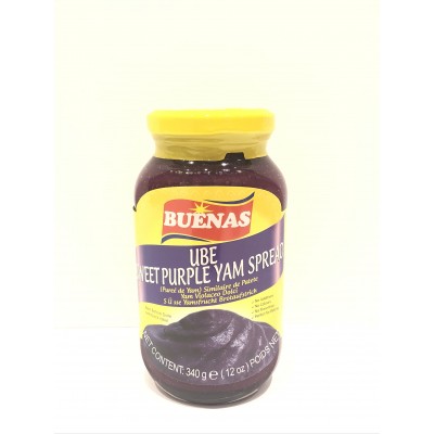 Buenas Ube Sweet Purple Yam Spread 340g